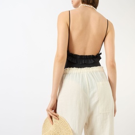 Cabana Frill Trim One-Piece Swimsuit