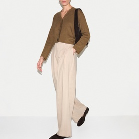 Scallop Trim Cardigan