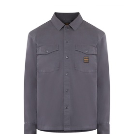Workwear Flap Pocket Logo Shirt