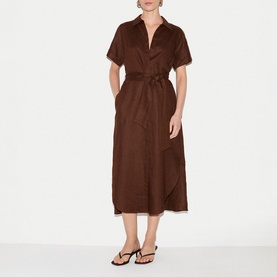 Linen Shirt Dress