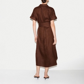 Linen Shirt Dress