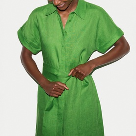 Linen Shirt Dress