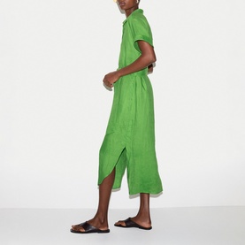 Linen Shirt Dress