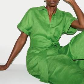 Linen Shirt Dress