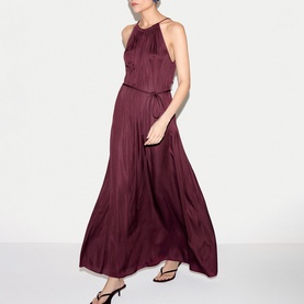 Halter Flared Dress