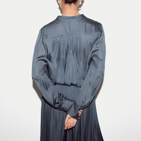 Pleated Blouse