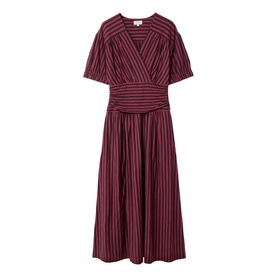 Slub Striped Dress