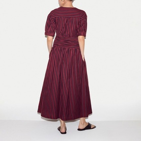 Slub Striped Dress