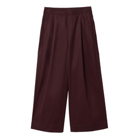 Front Pleat Wide Leg Trousers