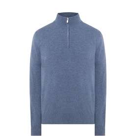 Cashmere Half-Zip Sweater