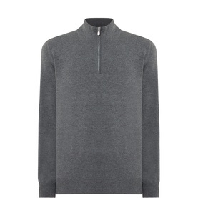 Cashmere Half-Zip Sweater
