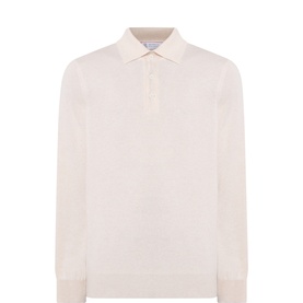 Cashmere Polo Sweater