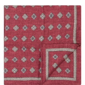 Silk Printed Pocket Square