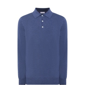 Cashmere Polo Sweater