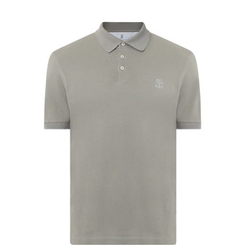 Logo Pique Polo Shirt