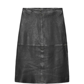 Olivia Leather Pencil Skirt