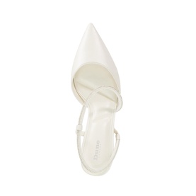 Ceremonial T-Bar Embellished Wedding Pumps