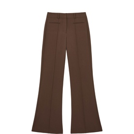 Claude High-Rise Flared Trousers