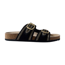 Ava Beaded Flat Sandals