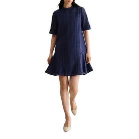 Jasmine Broderie Anglaise Flared Dress