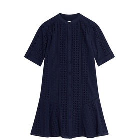 Jasmine Broderie Anglaise Flared Dress