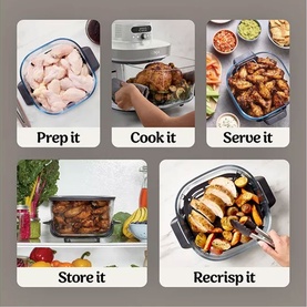 CRISPi PRO 7-in-1 Glass Air Fryer