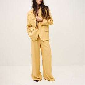 Dalena Tailored Single-Breasted Blazer