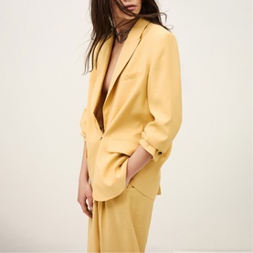 Dalena Tailored Single-Breasted Blazer