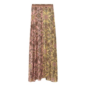 Pario Printed Flared Skirt
