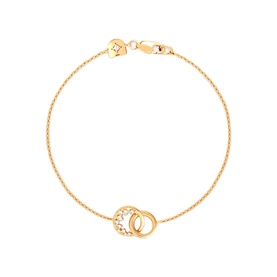 Orbit Crystal Pendant Bracelet