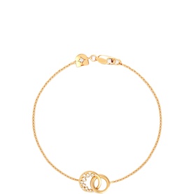 Orbit Crystal Pendant Bracelet