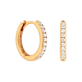 Essential Crystal Small Hoops