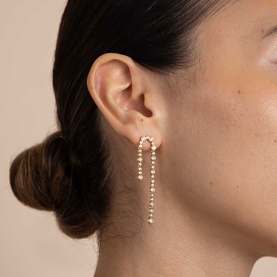 Gleam Crystal Drop Studs