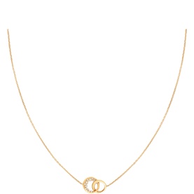 Orbit Crystal Pendant Necklace