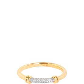 Pav&eacute; Knot Ring