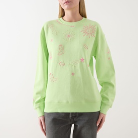 Mystical Embroidery Sweatshirt