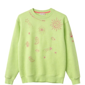 Mystical Embroidery Sweatshirt