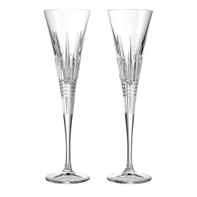 Lismore Diamond Toasting Flute 170ml, Set of Two