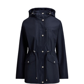 Hooded Drawstring Anorak