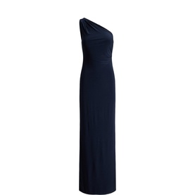 Off The Shoulder Column Gown