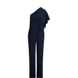 Cape Georgette Jumpsuit