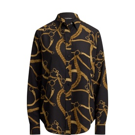 Belting Printed Shirt