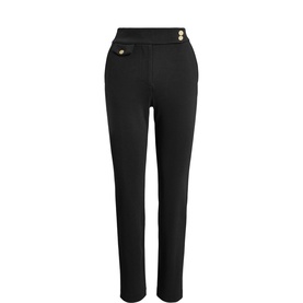High-Rise Tapered Trousers