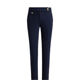 High-Rise Tapered Trousers
