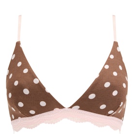 Dot Triangle Bralette