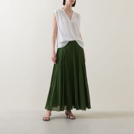 Gathered Solid Blouse