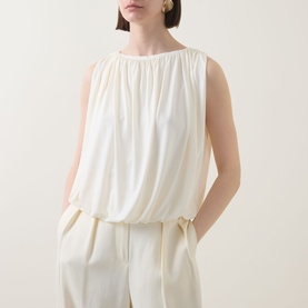 Gathered Bubble Top