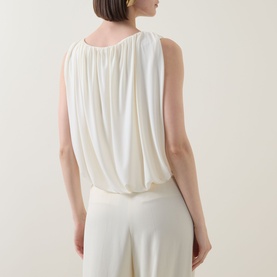 Gathered Bubble Top