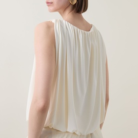 Gathered Bubble Top