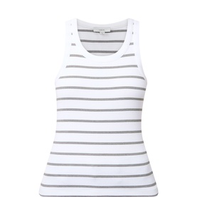 Stripe Ribbed Tank Top
